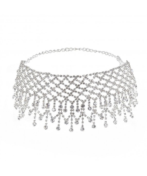 MineSign Diamond Necklace Tassels Fashion