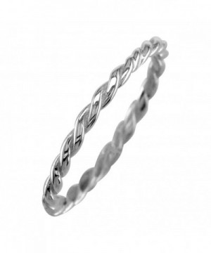 Stackable Rope 1 8mm Sterling Silver