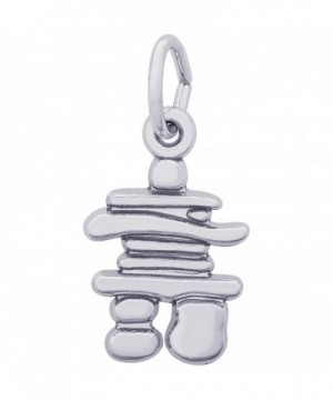 Rembrandt Charms Sterling Silver Inukshuk