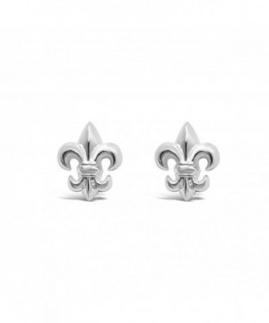 Sterling Silver Fleur Earrings Hypoallergenic