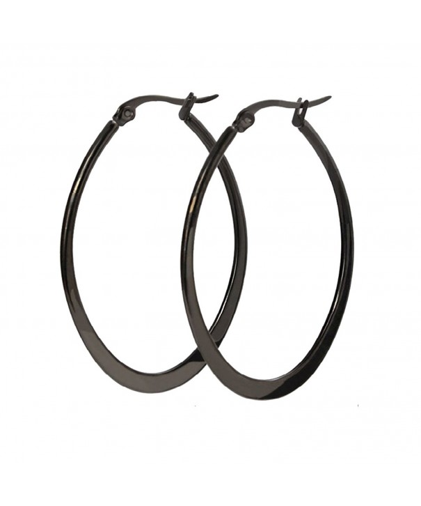 UM Jewelry Stainless Hoop Earrings