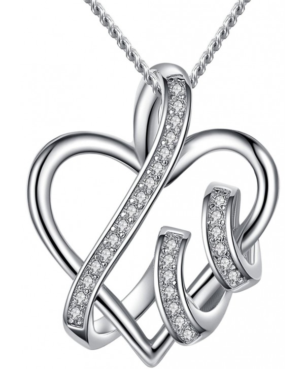 ANEWISH Jewelry Endless Necklace Sterling