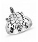 Sterling Silver Vintage Turtle Jewelry