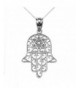 Diamond Sterling Silver Pendant Necklace