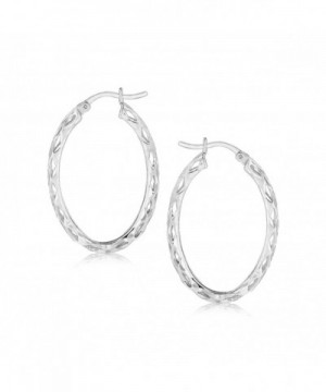 Sterling Silver Earrings Rhodium Plating