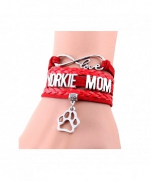 Infinity Love Yorkie Mom Bracelet