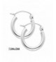 Diameter Classic Earrings Thickness Closure