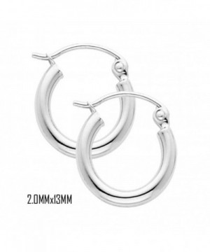 Diameter Classic Earrings Thickness Closure