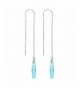 Sterling Swarovski Elements Borealis Earrings