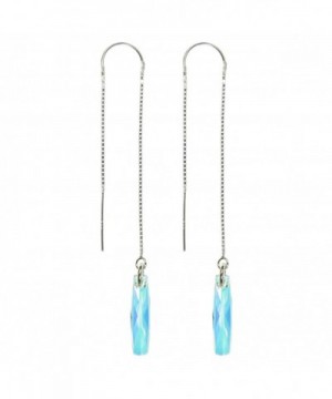 Sterling Swarovski Elements Borealis Earrings