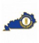 PinMarts State Shape Kentucky Lapel