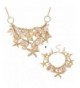 Pandahall Starfish Statement Necklace Bracelets