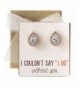 Cubic Zirconia Bridesmaid Earrings Bridal