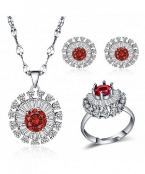 Jewelry Zirconia Resizable Earrings Necklaces