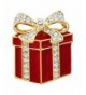 Fashion Jewelry Crystal Bowknot Christmas