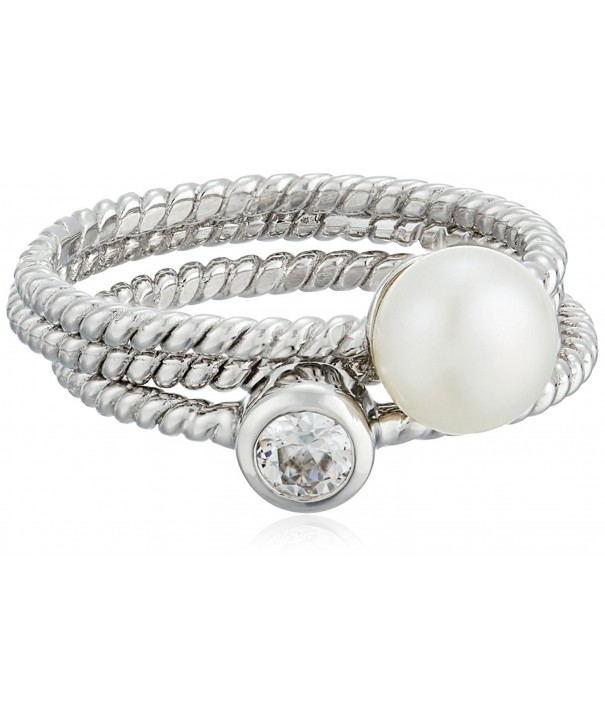 Bella Pearl Sterling Freshwater Stackable