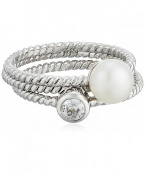 Bella Pearl Sterling Freshwater Stackable