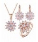 Bamoer Rose Jewelery Snowflake Wedding