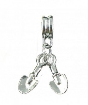 Gardening Shovels Dangle Charm Bracelet