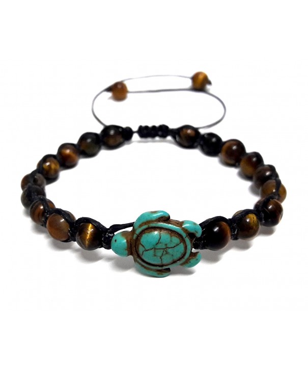 Tiger Turtle Turquoise Bracelet Hawaiian