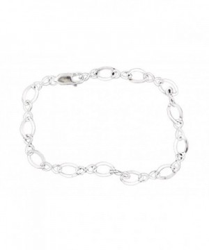 Corinna Maria Sterling Silver Infinity Bracelet