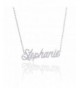 AOLO Minimalist Personalize Necklace Stephanie