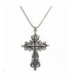 jaipri Crucifix Pendant Stainless Necklace