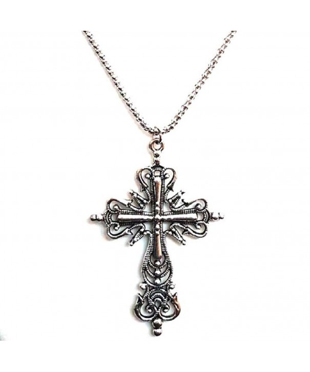 jaipri Crucifix Pendant Stainless Necklace