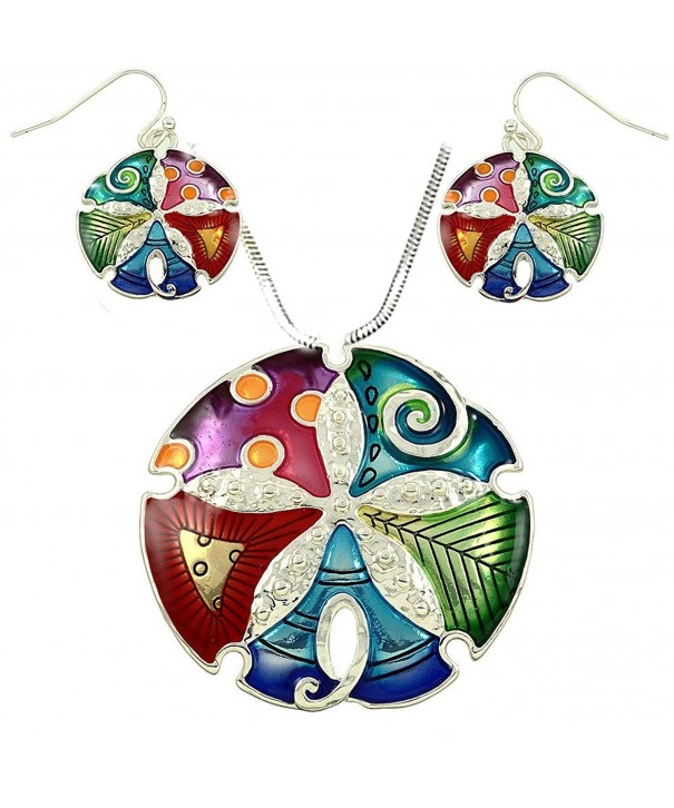 DianaL Boutique Colorful Enameled Necklace