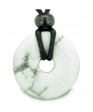 Howlite Crystals Healing Pendant Necklace
