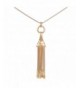 Shevalues Vintage Pendant Necklace Tassel