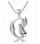 Sterling Silver Fairy Pendant Necklace