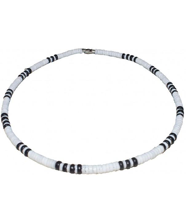 Native Treasure White Heishe Necklace