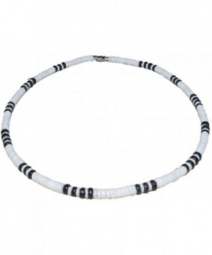 Native Treasure White Heishe Necklace