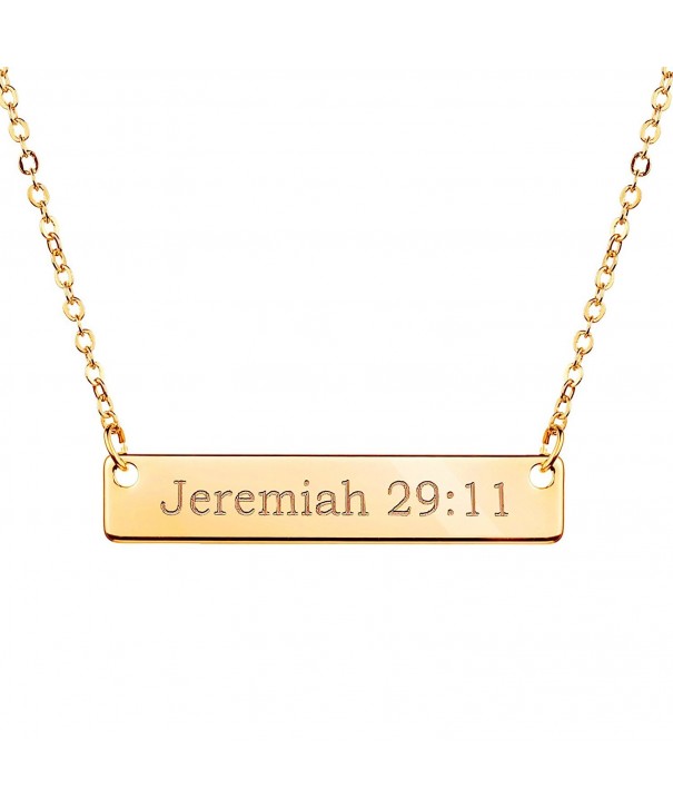 Christian Necklace Baptism Birthday Jeremiah