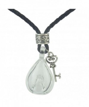 Perfume Bottle Necklace Essential Pendant