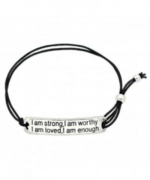 Strong Worthy Inspirational Stretch Bracelet