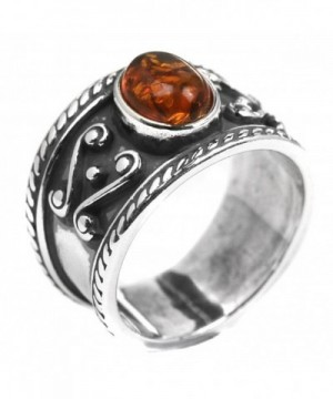 Honey Amber Sterling Silver Style