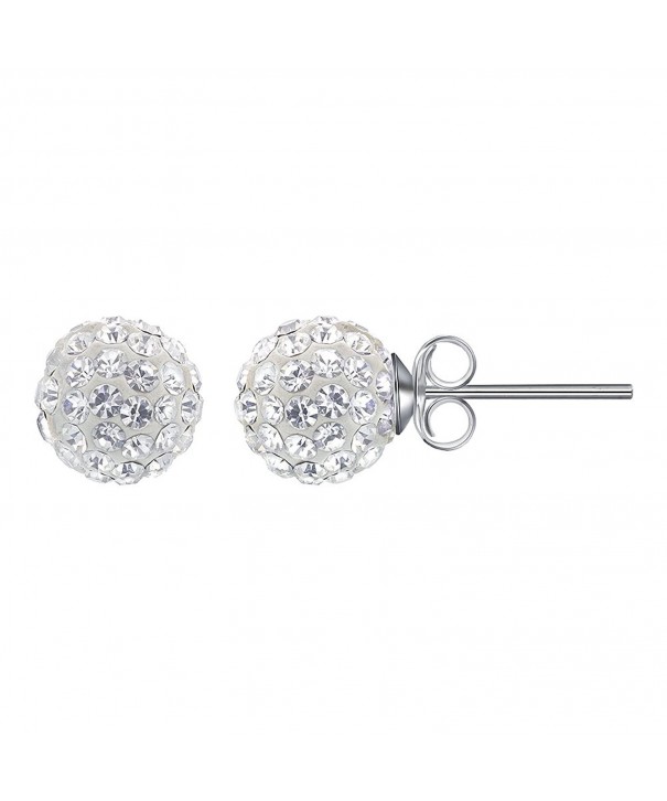 Gem Avenue Sterling Crystal Earrings