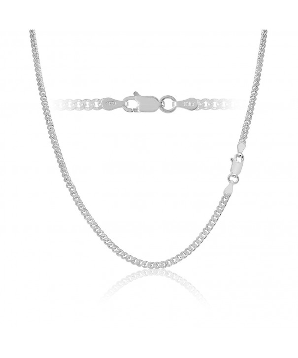 Sterling Silver Cuban Chain Necklace