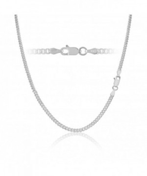 Sterling Silver Cuban Chain Necklace