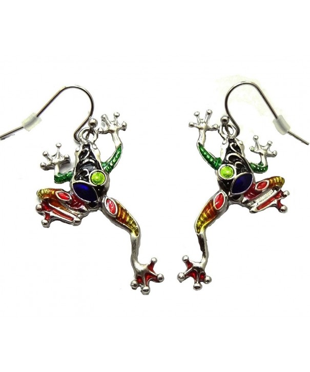 DianaL Boutique Beautiful Enameled Earrings