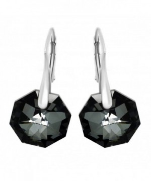 Royal Crystals Swarovski Leverback Earrings