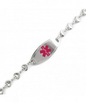 MyIDDr Pre Engraved Customizable Alzheimers Bracelet
