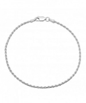 Small Sterling Silver Diamond Cut Bracelet