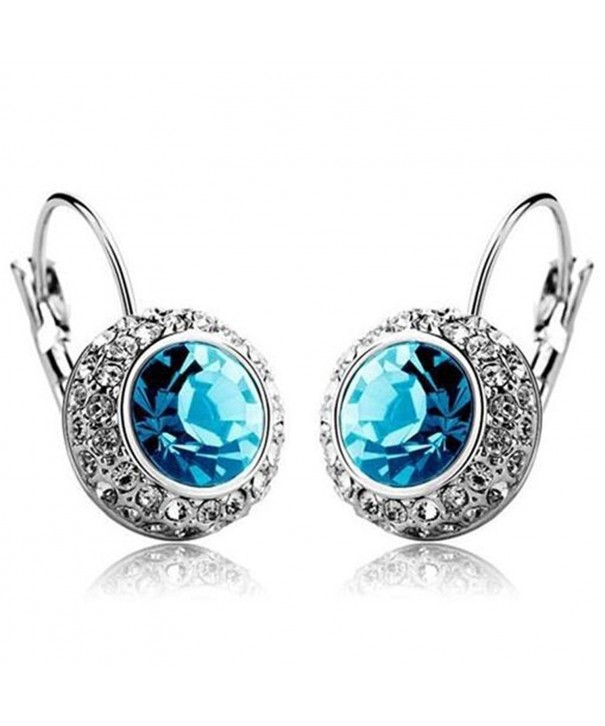 MANDI HOME Rhinestone Crystal Earrings