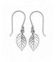 Boma Sterling Silver Leaf Earrings