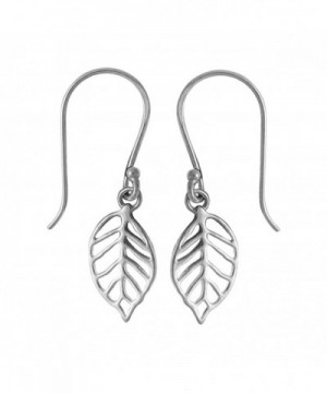 Boma Sterling Silver Leaf Earrings