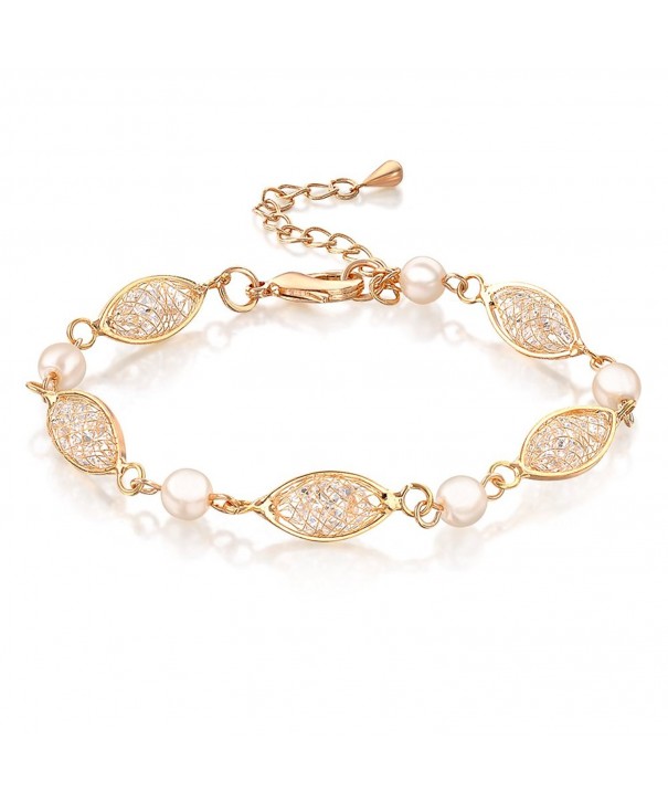 Mytys Zirconia Crystal Fashion Bracelets