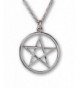 Pentacle Polished Medieval Renaissance Necklace